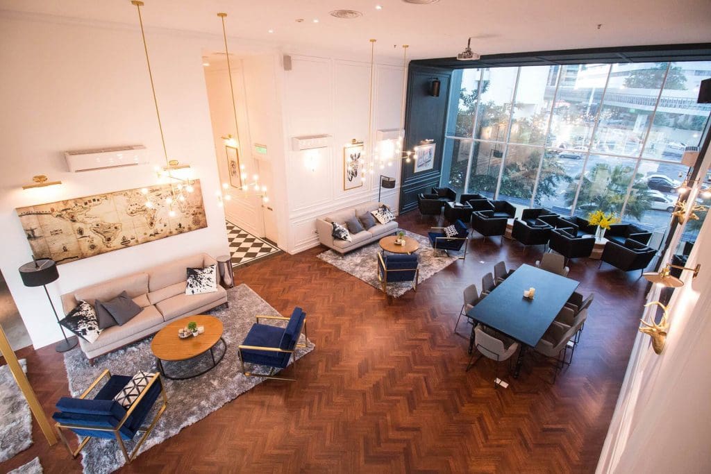 Lounge around in our spacious and comfortable lounge area