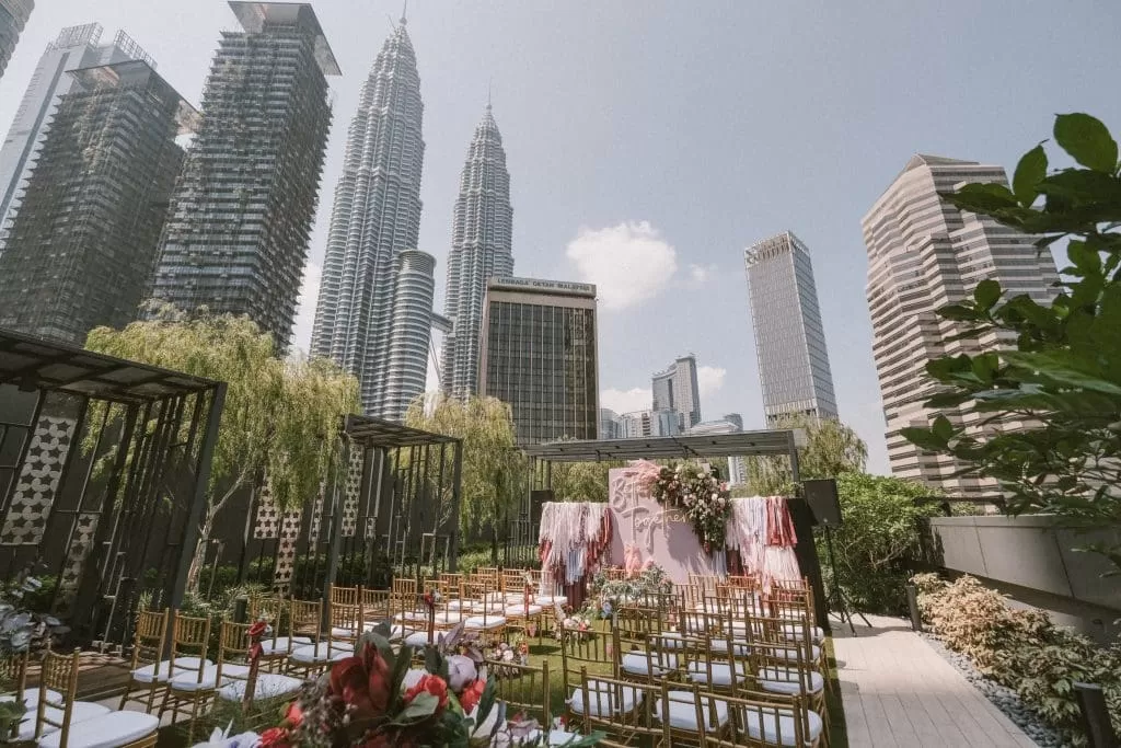 Wedding Venue KL: Rooftop Garden