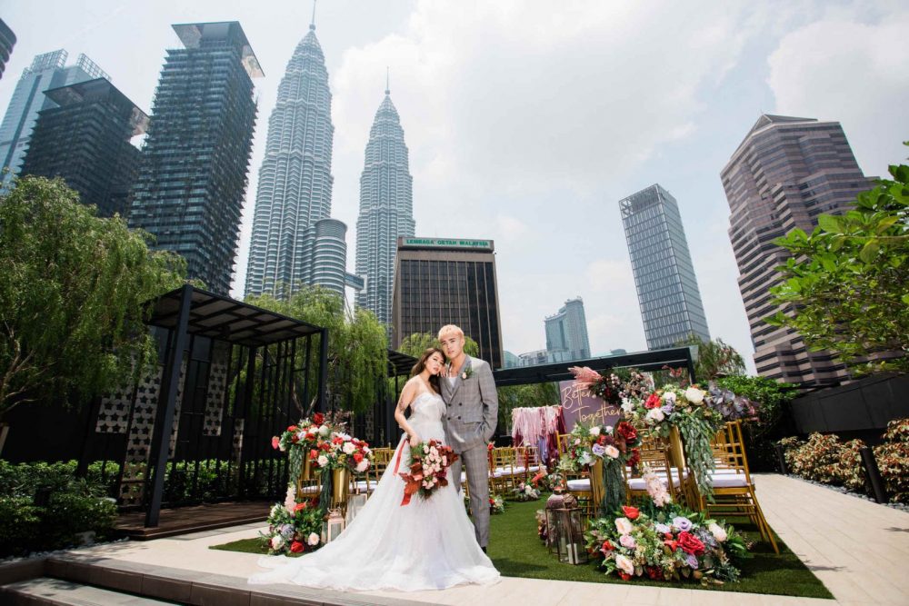 Wedding Venue KL Garden Rooftop at Colony Star Boulevard KLCC