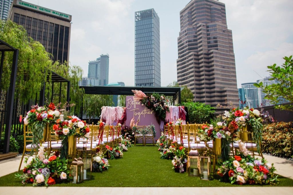 Wedding Venue KL by Colony - Rooftop Garden 2