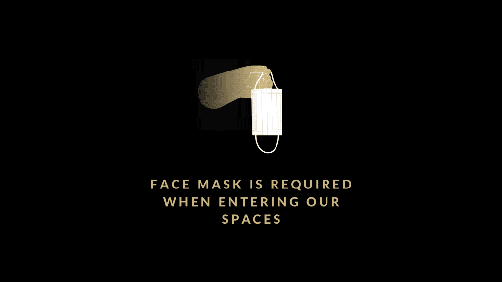 COWORKING SPACE KL: FACE MASK IS REQUIRED WHEN ENTERING OUR SPACES