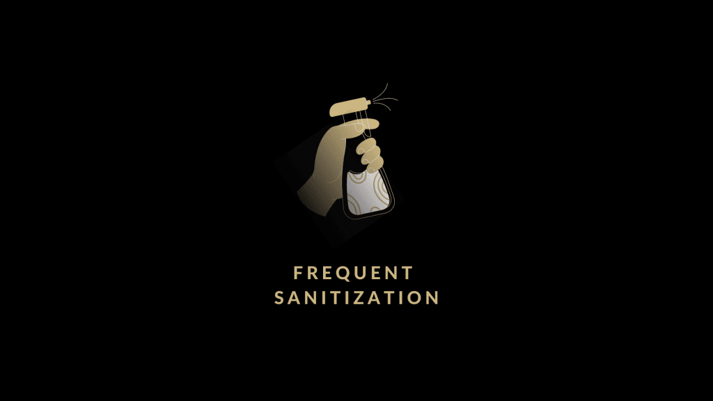 COWORKING SPACE KL: FREQUENT SANITIZATION