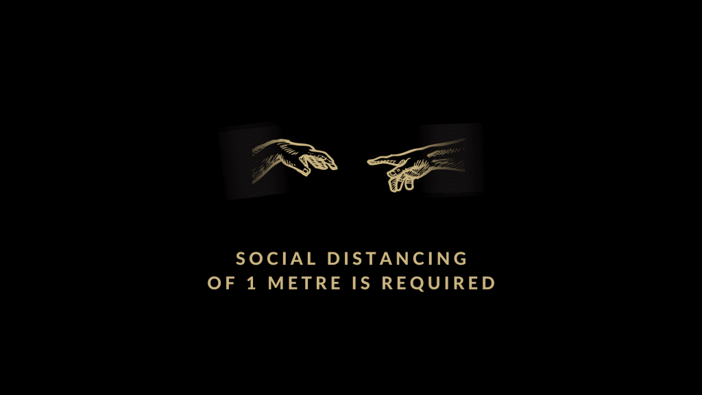 COWORKING SPACE KL: SOCIAL DISTANCING OF 1 METRE IS REQUIRED